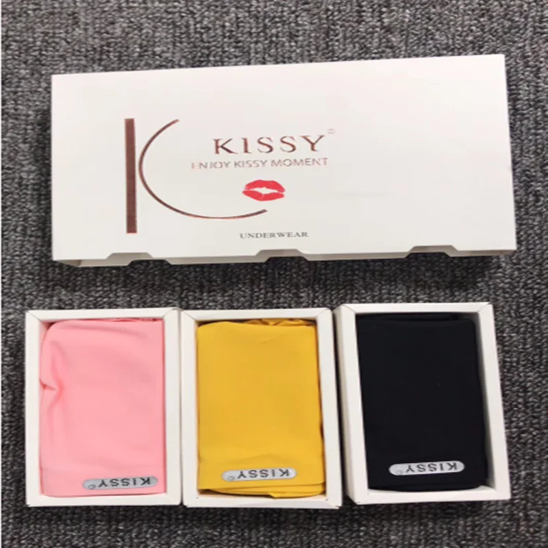 

Kiss The Same Kissy underwear naked feeling, high elastic middle waist women's triangle