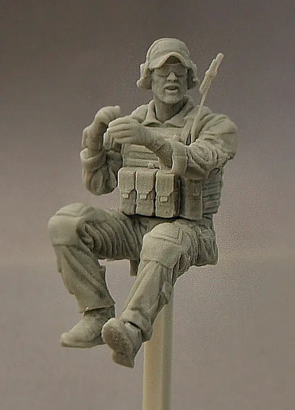 1/35 каучуковая фигурка модель комплект Unassambled Неокрашенная B153