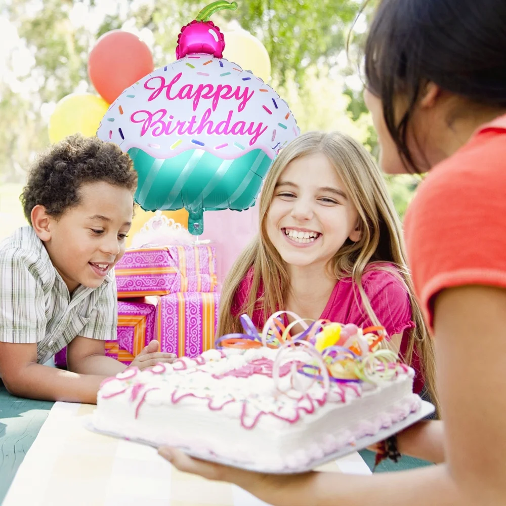 

4PCS Aluminium Film Birthday Party Balloon Premium Durable Party Balloon