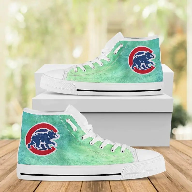 

Chicago Cubs Hightops Casual Sneakers Shoes For Man High For Men/high Quality Handiness Light Weight Sneakers