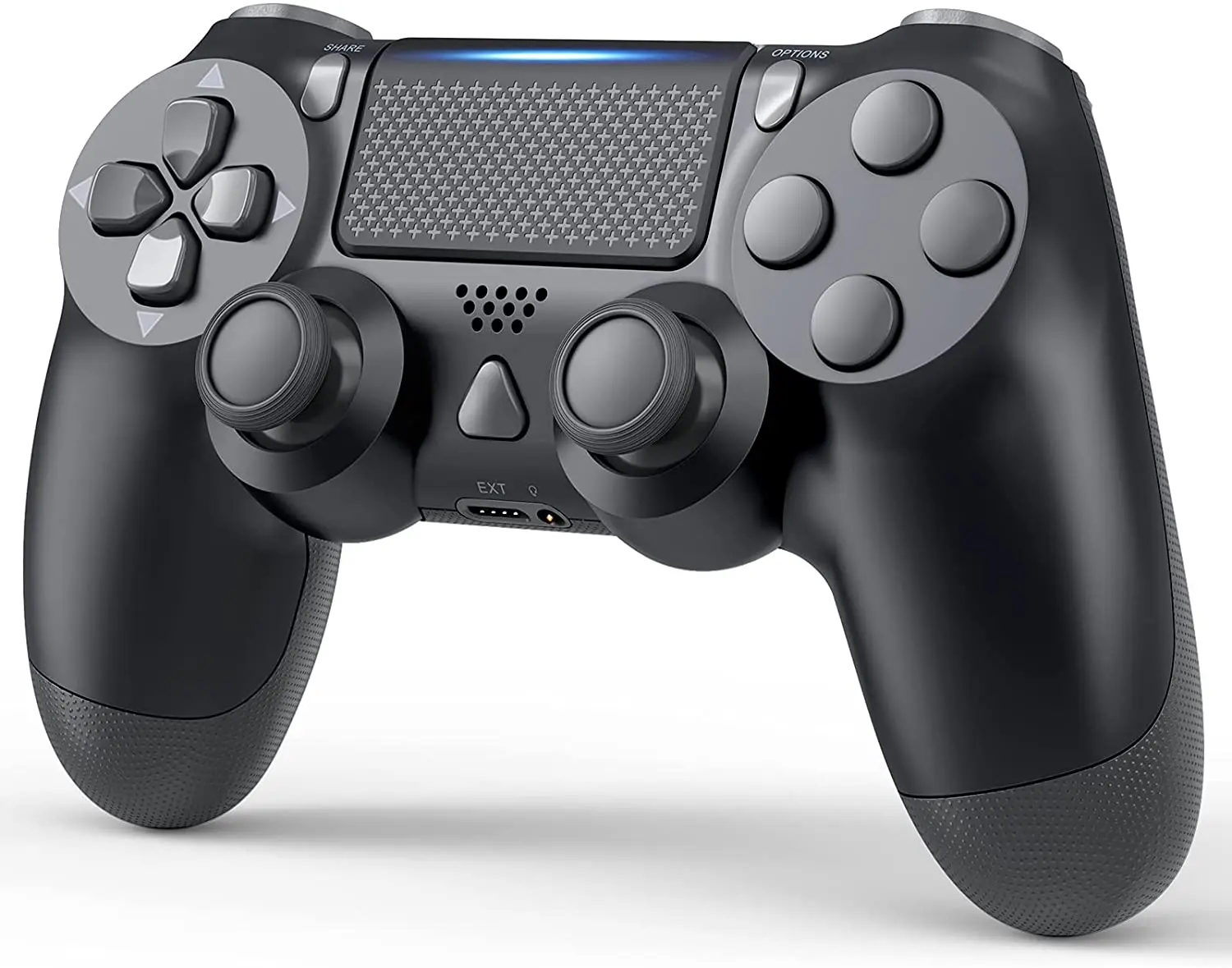 

YCCTEAM Wireless Game Controller Compatible with PS-4/ Slim/Pro Console (Jet Black)