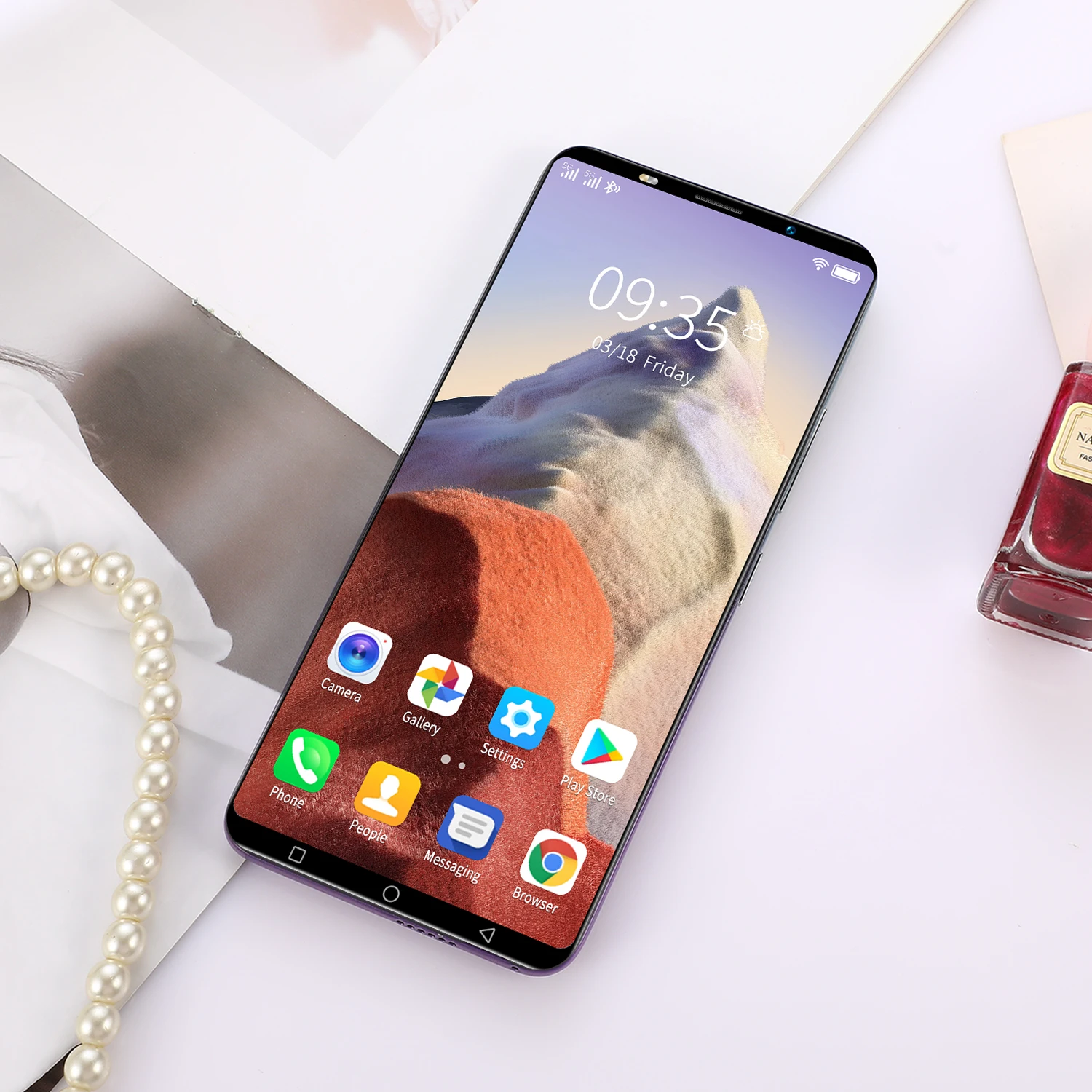 

New Arrival Mobile Phone M11 5.8Inch Full Screen Smartphone 8+128G 4500MAH 18+21MP Fingerprint Face ID Android 10 Deca Core