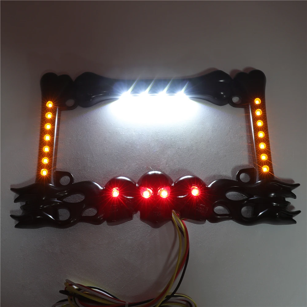 Запчасти для мотоциклов аксессуары круизеров рамка номерного знака мотоцикла с