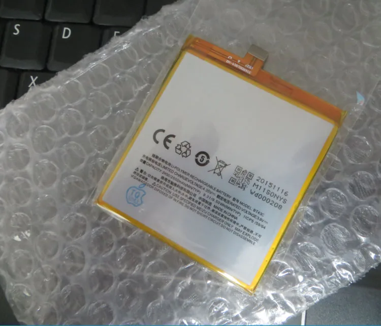 

ALLCCX аккумулятор Мобильная батерия BT43C для MEIZU M578 M578A M578C M578MA M2 M578CA M578CE хорошего качества