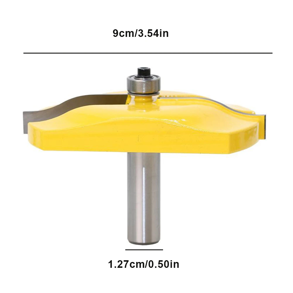 

1Pc 45 Degree Lock Miter Router Bit 1/2Inch Shank Woodworking Tenon Milling Cutter Tool Drilling Milling For Wood Carbide Alloy