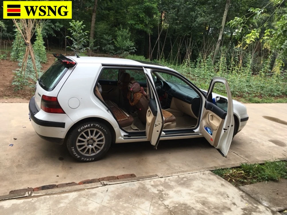 SHCHCG для Volkswagen Golf 4 спойлер 2003-2006 из АБС-пластика Неокрашенный задний багажник
