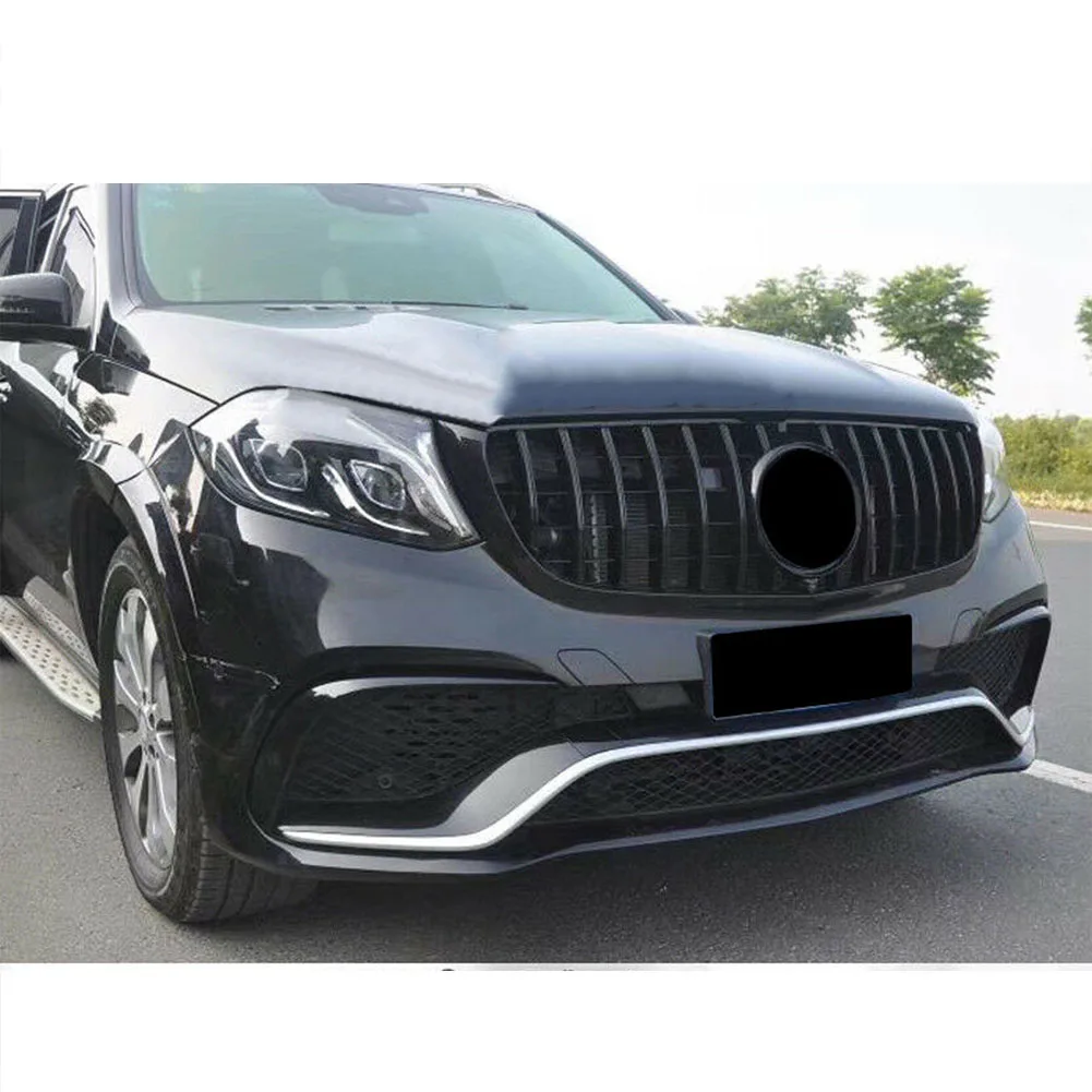 Передний бампер Гриль Facefit Центральная верхняя решетка подходит для Mercedes-Benz X166 GLS