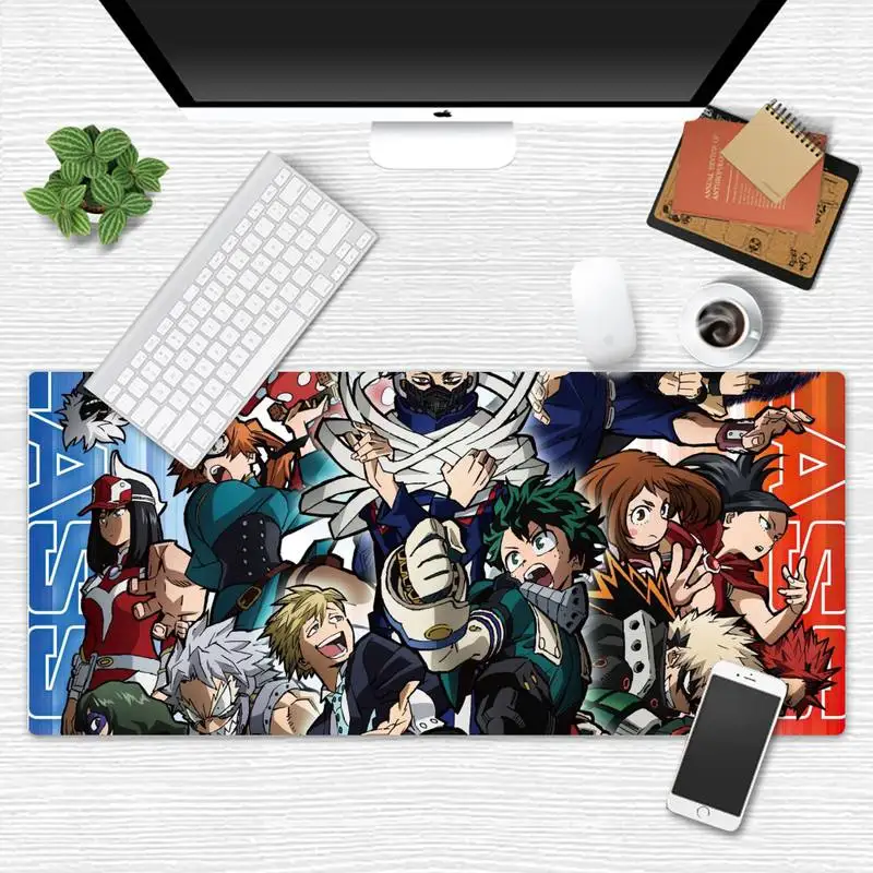 

my hero academia Comfort Mouse Mat Gaming Desk Table Protect Game Office Work Mouse Mat pad 2 3 mm Non-slip Laptop Cushion