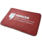 Противоскользящий коврик для входной двери в спальню