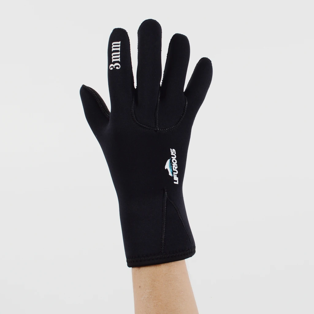 Неопреновые бриллиантовые перчатки с полными пальцами диаметром 3 мм для