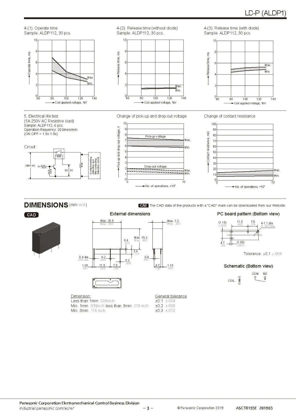 5 шт./лот реле ALDP124 ALDP124W 24V 5A 250V DIP4 и