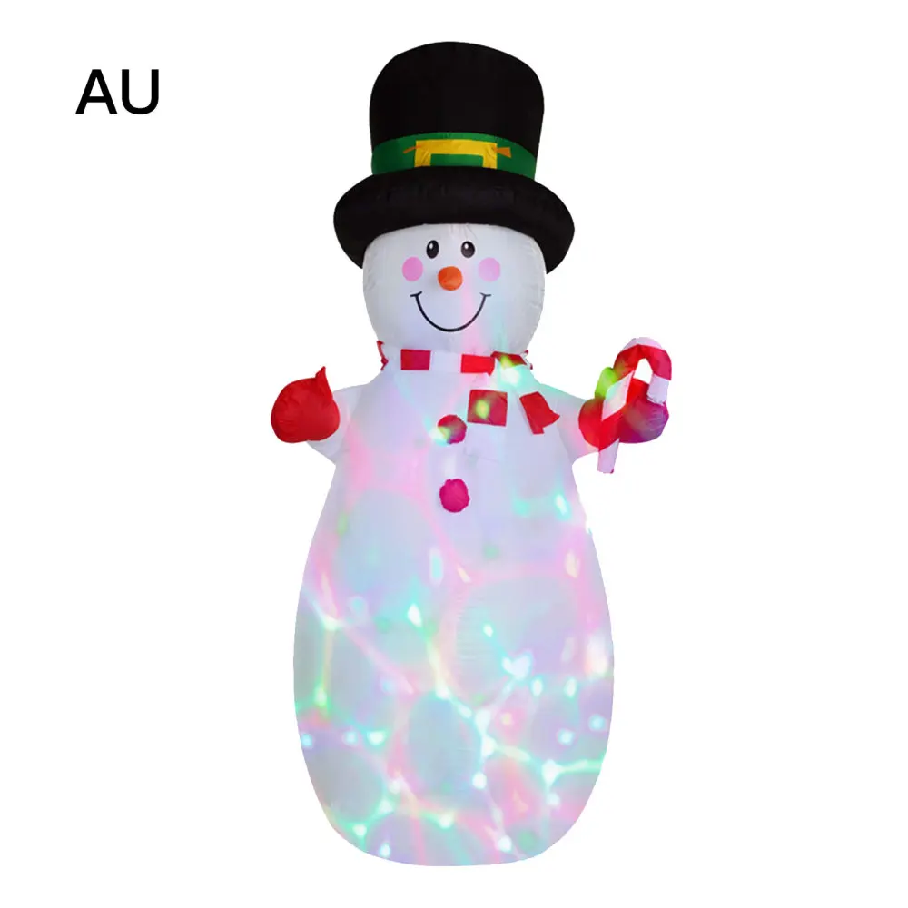 

Christmas Ornaments Inflatable Snowman 1.8m For Holiday/Party/Xmas/Yard/Garden Outdoor 180cm Height Illuminated Decoration