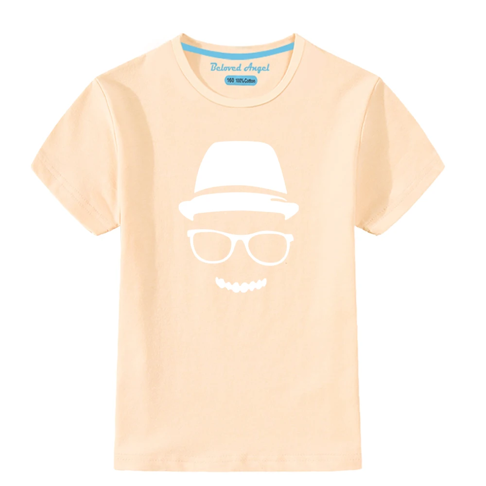 

Детская Хлопковая футболка с мультяшным принтом, для мальчиков и девочек