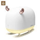 Салазки с оленем на атмосферу увлажнитель форма нано водяной туман ультразвуковой удобные Офис ночного освещения увлажнитель воздуха