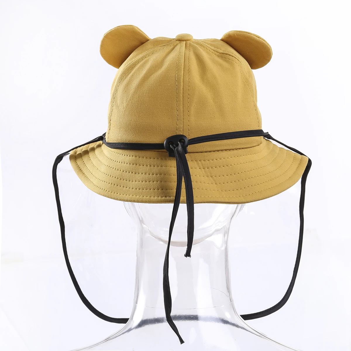 

Children Kids Anti-droplet Visor Shield Bucket Hat Face Protective Cover Sun Cap Be Used For Sun Protection In Summer