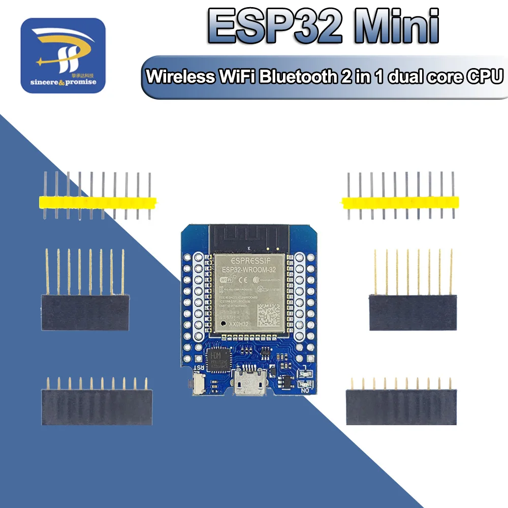 Макетная плата CH9102X CH9102 для Wemos Mini D1 ESP8266 ESP32 модуль Arduino с контактами | Электронные
