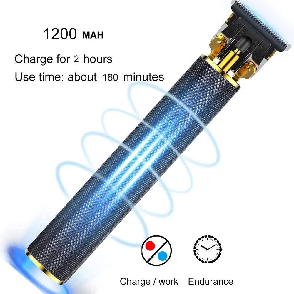 

Hair Clippers For Men Cordless Rechargeable Hair Trimmer Metal Body Cutting Grooming Kit Beard Shaver Barbershop Professional