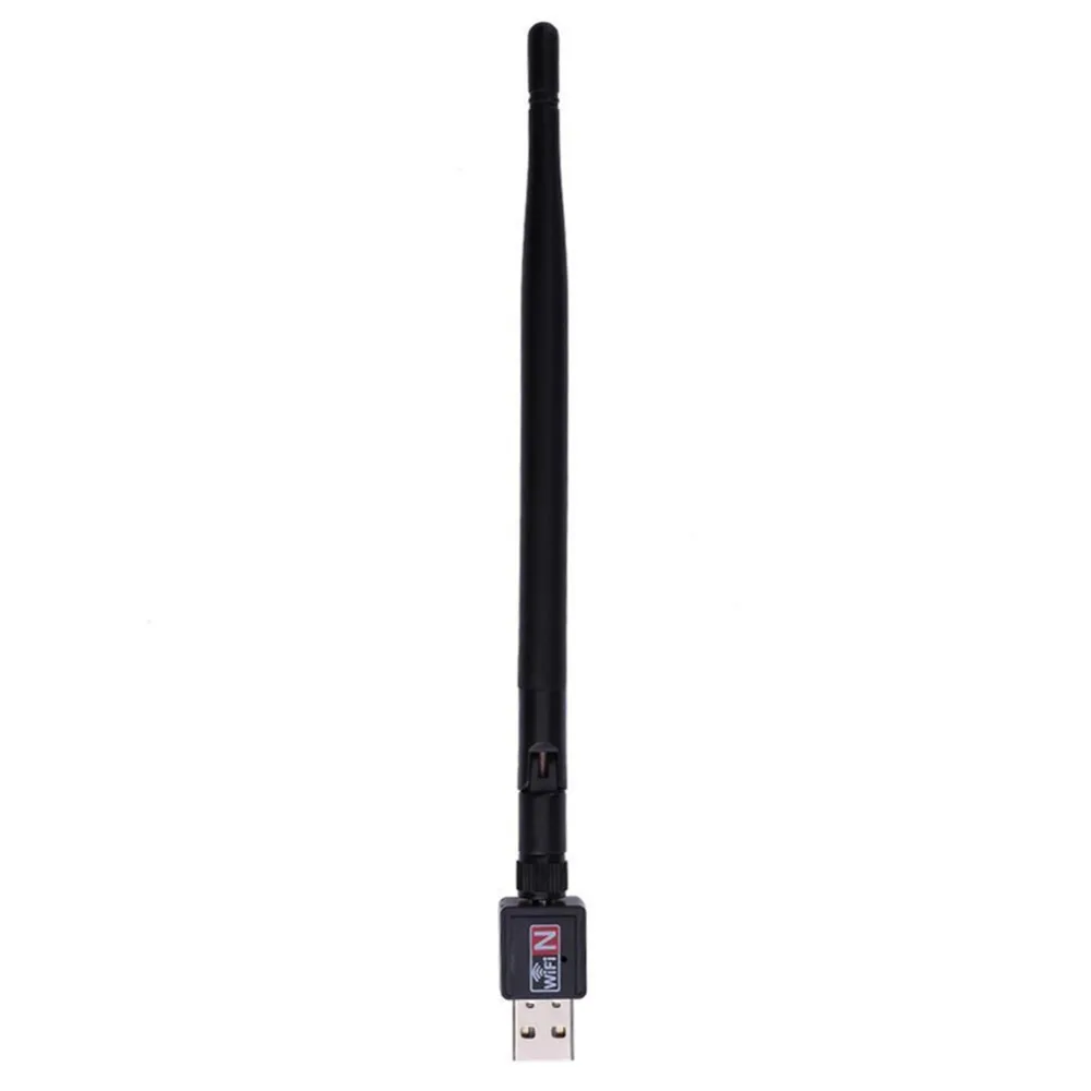 Беспроводной 600 Мбит/с WiFi роутер адаптер USB 2,0 ПК сетевой LAN Карта ключ с антенной wifi адаптер Wi-Fi антенна hackintosh