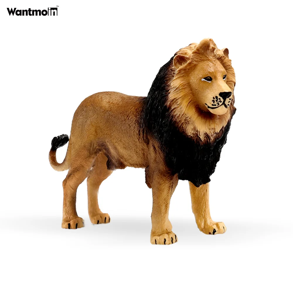 Figura de acci&oacute;n de animales salvajes para la familia, modelo de animales salvajes de pl&aacute;stico realista para colecci&oacute;n de Ciencia Educativa-3
