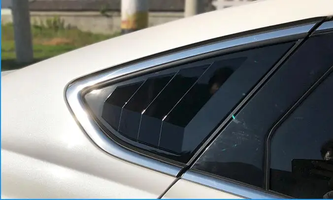 Для FORD Mondeo 2013 2018 Sedan ABS затемнения для задних дверей и окон жалюзи рама оконный