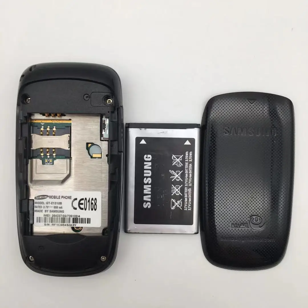 samsung e1310 refurbished original unlocked flip e1310c samsung guru1310 mobile phone 1 77 fm radio loudspeaker cell phone free global shipping