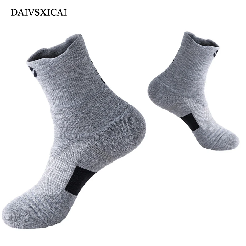 3 пары/Лот = 6 шт. модные мужские толстые баскетбольные носки спортивные для