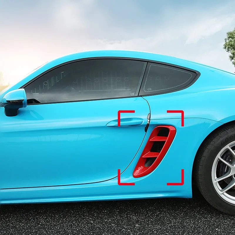 АБС пластик боковая подсветка двигателя автомобиля задняя крышка отделка для