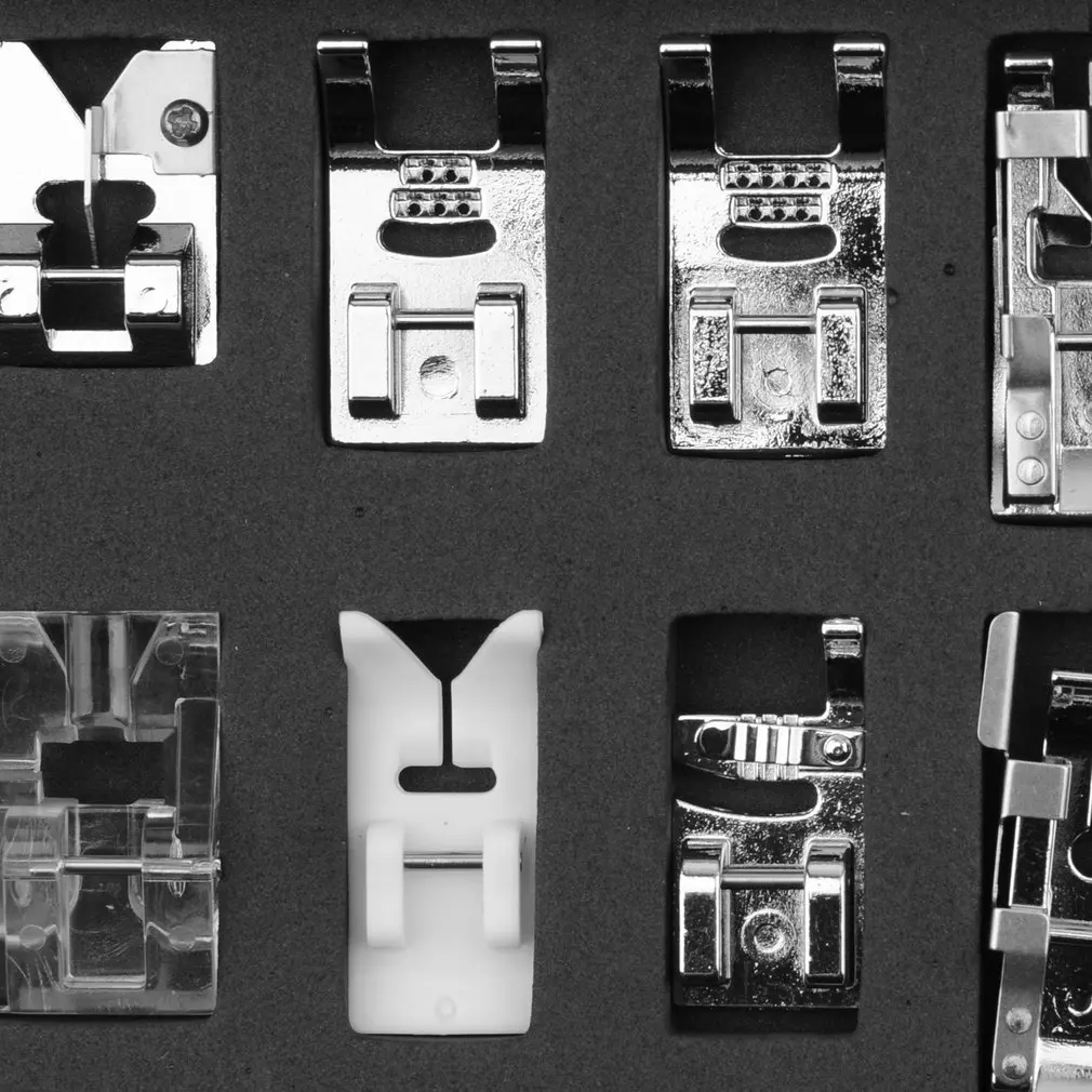 32 шт./компл. Бытовая прижимная лапка для швейной машины многофункциональные