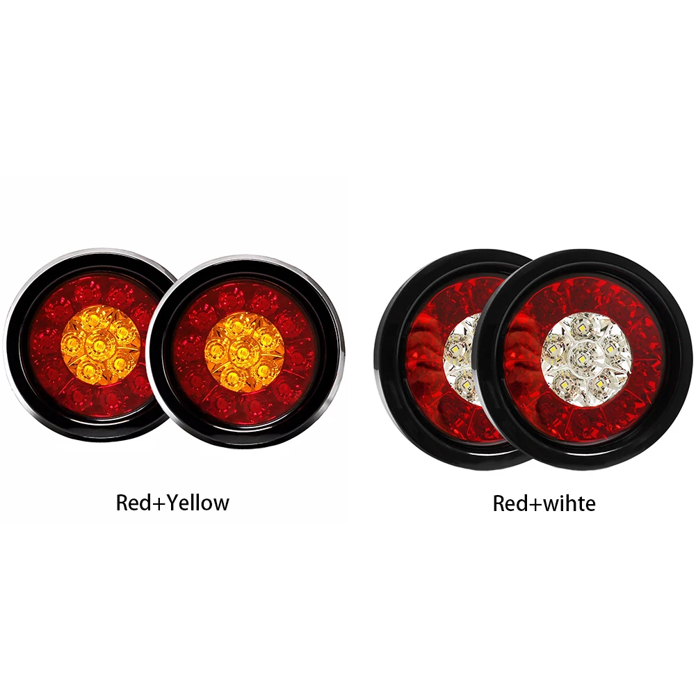Задний фонарь для грузовика 4 дюйма с резиновой втулкой 2 шт. | Автомобили и
