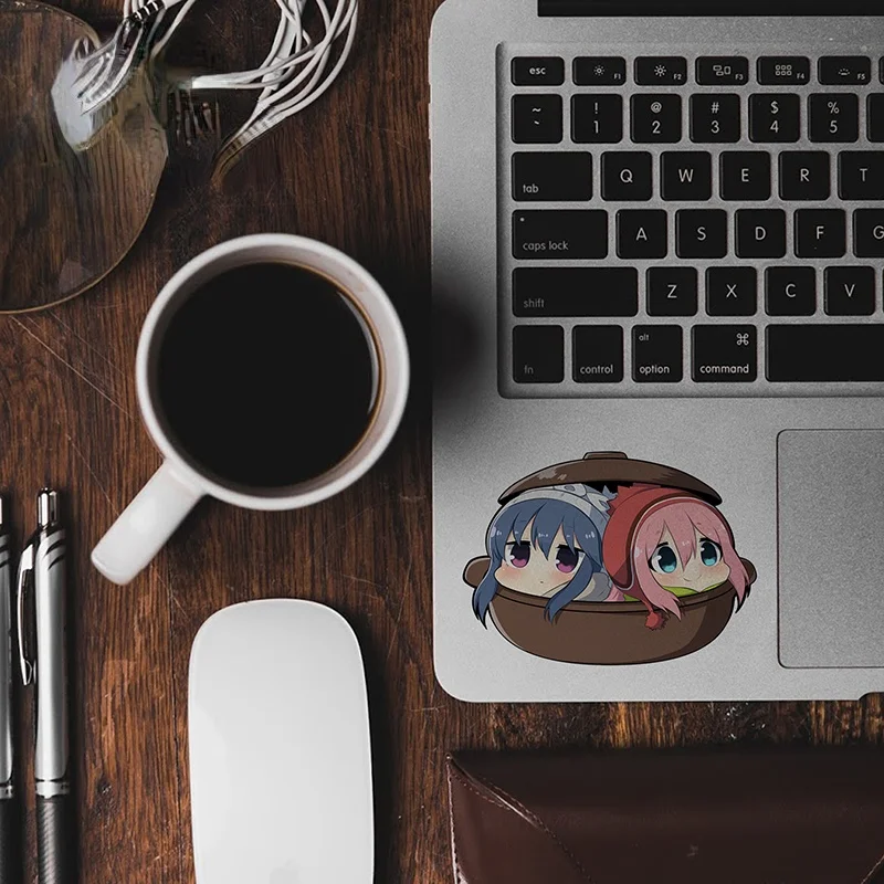 Автомобильные стикеры и наклейки YuruCamp, виниловые украшения «сделай сам» в стиле хип-хоп, аниме для автомобильного бампера, окна, 13 см * 10 см (art.: 3920ba243d7fa) - 3920ba243d7fa