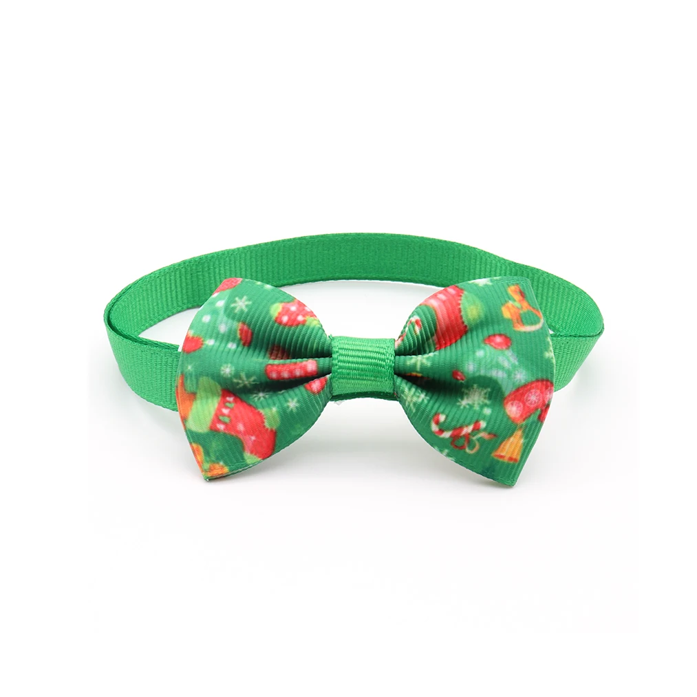 50/100 шт рождественские товары для ухода за собакой праздничные Галстуки щенков и