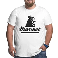 black marmot is dressed as a millionaire 6xl plus size t shirt for men big tall summer workout shirts large clothing father gift
