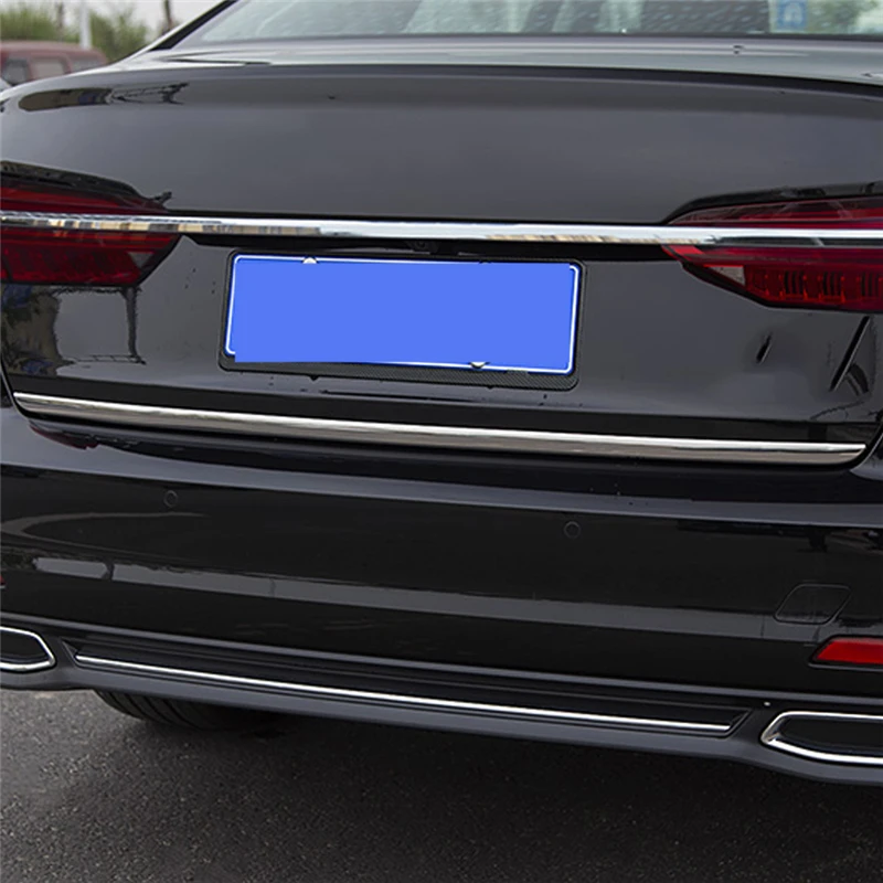 GELINSI для Audi A6 C8 2019 автомобильный Стайлинг задняя дверь багажник украшение