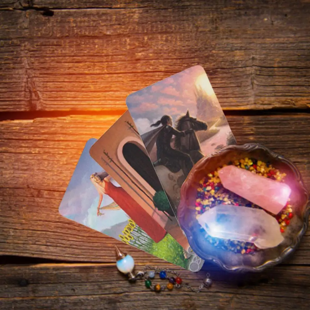 78 шт./компл. карты Таро английская версия тройной богиня карточная игра Гадания и