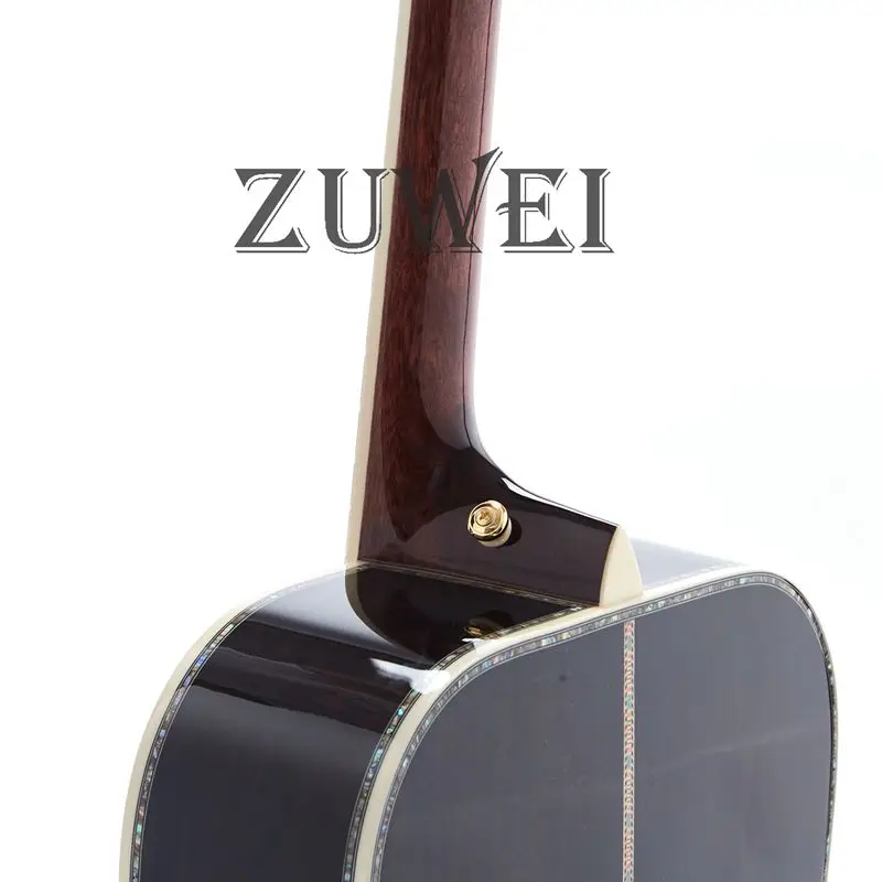 Высокое качество Полный Акустическая гитара из массива D45 Стиль