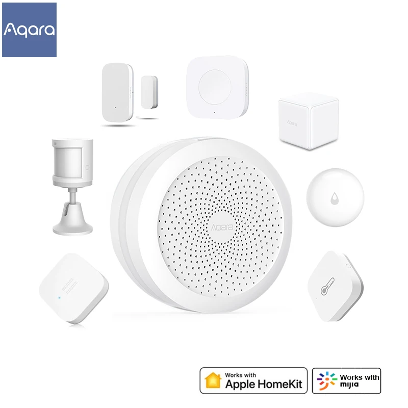 Набор умный дом Aqara Gateway Hub беспроводной переключатель датчик обнаружения