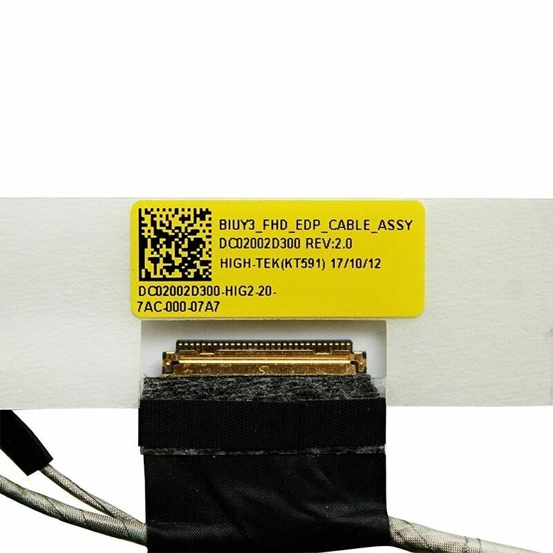 

LVDS VIDEO SCREEN Cable For HP Lenovo 710-15 710-15ISK LCD LED P/N DC02002D300