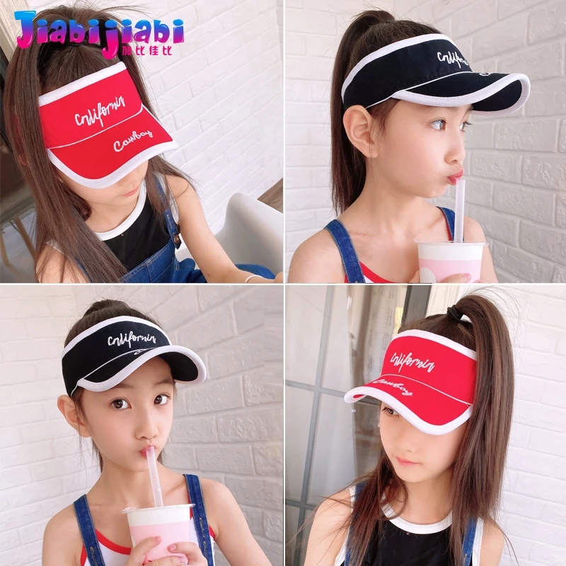 Летняя шляпа для маленьких мальчиков УФ Солнцезащитная бейсболка топ девочек