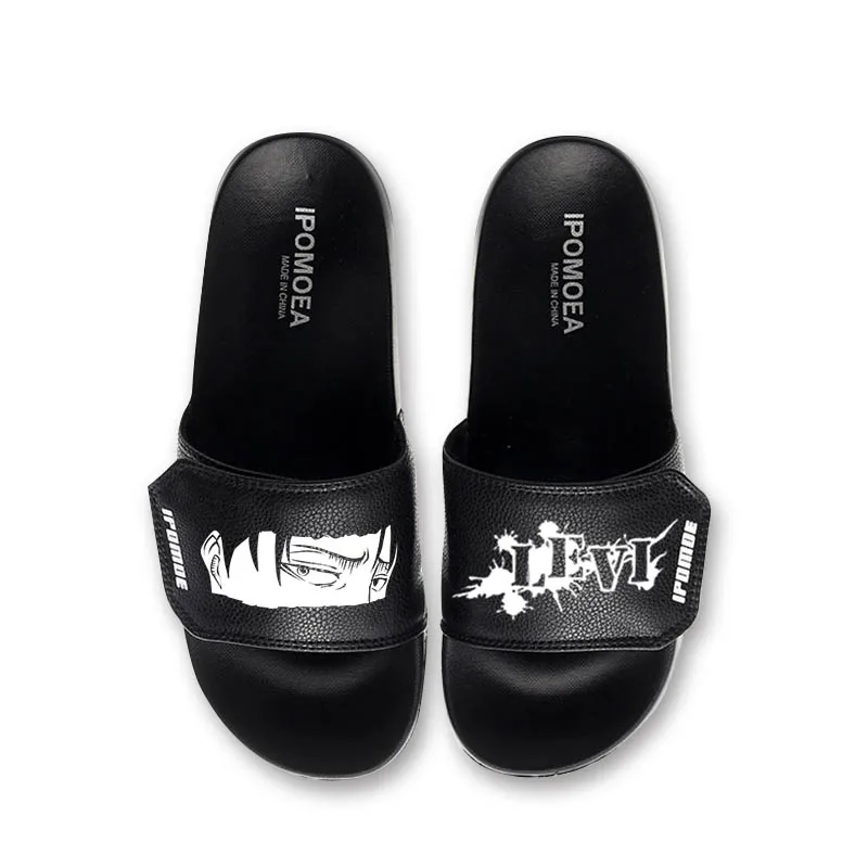 Обувь для косплея Эрена джейгера из атаки на Титанов повседневные шлепанцы