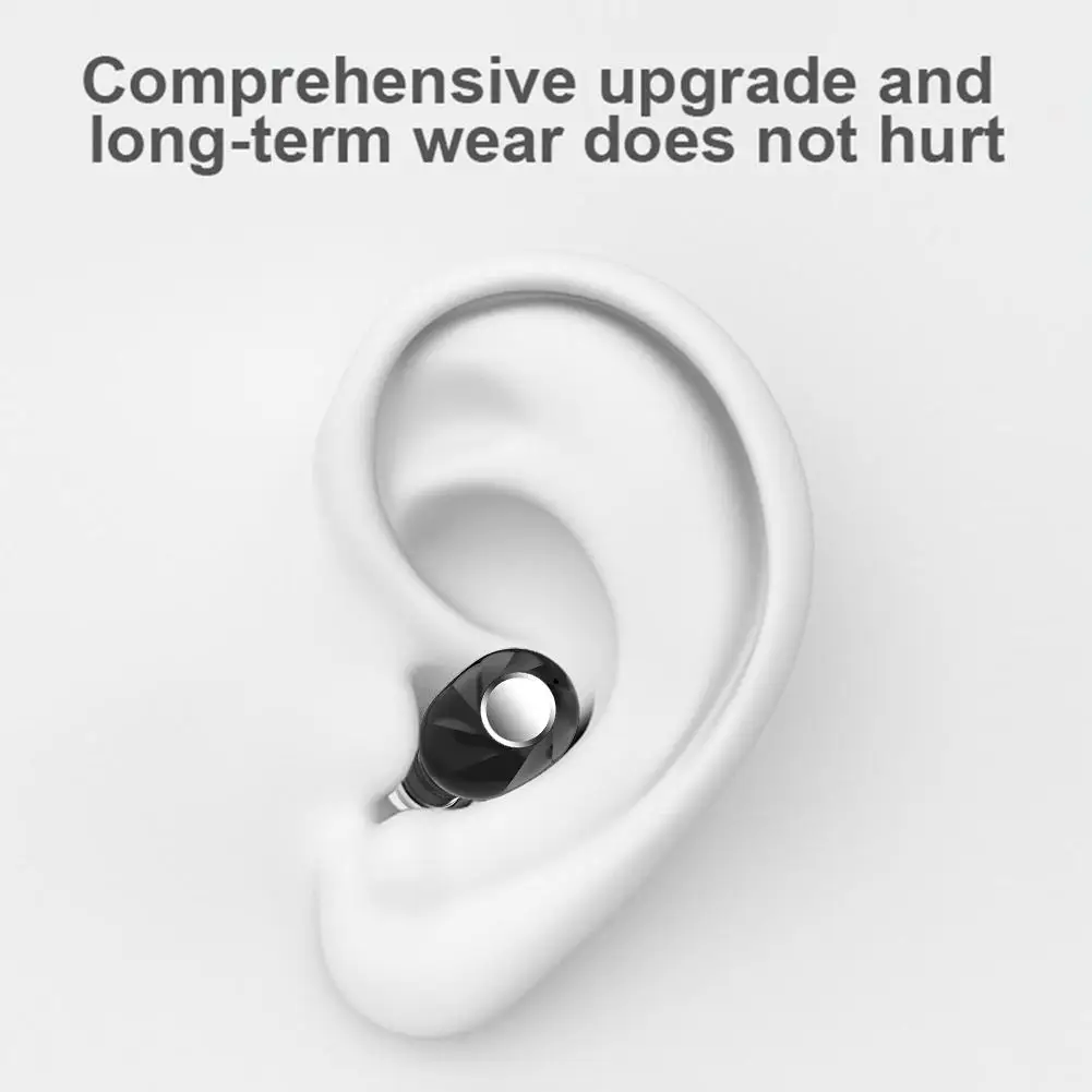 Mini Wireless Bluetooth Headset V5.0 Stereo In-Ear Sports Headphones with Microphone Handsfree to Eliminate Noise and Echo | Электроника