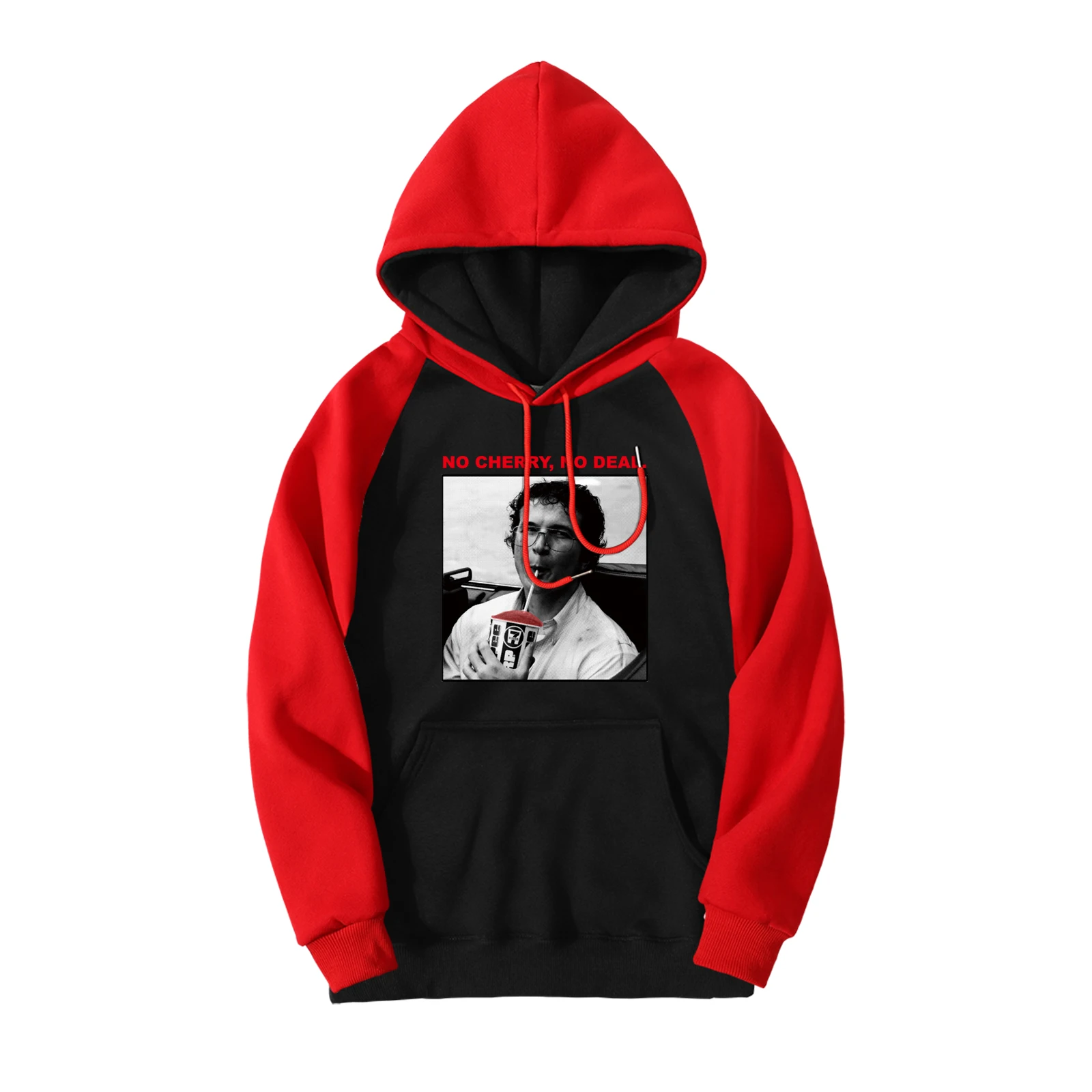 Red Black 6 Новые вещи без вишни нет Дело толстовки мужские Горячая осень зима флисовая толстовка мужская реглан толстовки ТВ шоу куртки с капюшоном - Цвет: Red Black 6