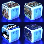 Будильник Fortnite, цифровые светящиеся светодиодные часы, модель игровой фигурки, аксессуары для игрушек, Декор для дома, гостиной