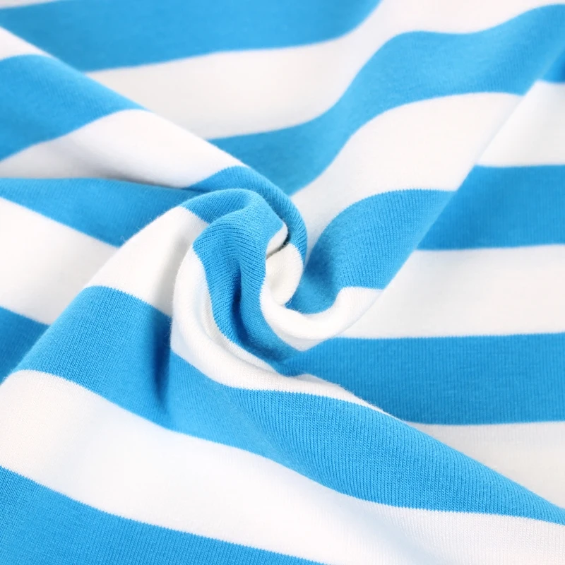 Футболка с короткими рукавами для мальчиков простая полосатая Повседневная