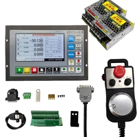 offline cnc controller kit ddcsv3 1 3 axis 4 axis 500khz g code 4 axis emergency stop mpg electronic handwheel 75w24v dc