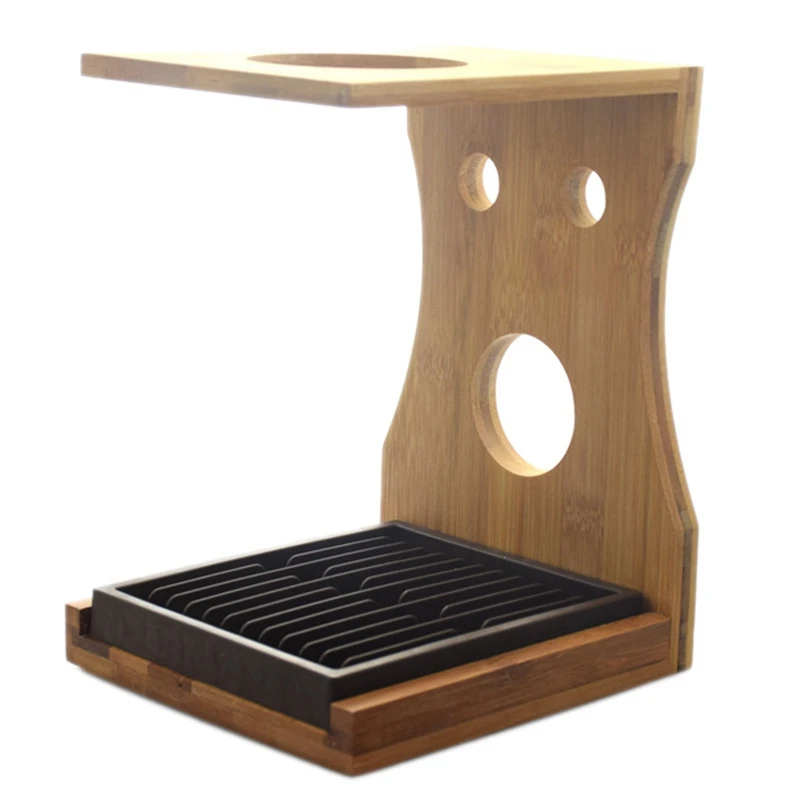 Бамбуковая V60 Пивоваренная стойка бариста кофейная для капельницы|Кофейные