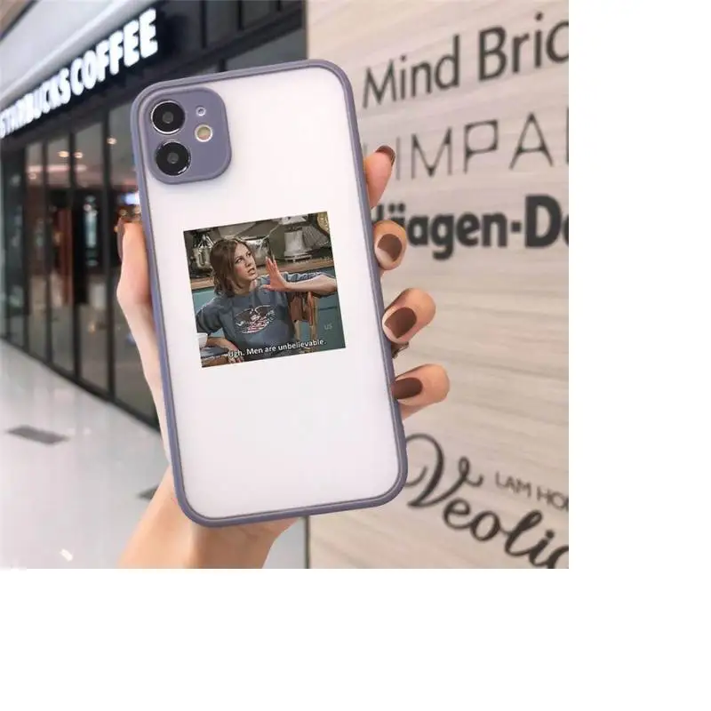 

Central Perk qutoes friends Coffee Phone Case Matte transparent For Gray iPhone 12 Mini 11 Pro XR XS Max 7 8 Plus X Back Cover