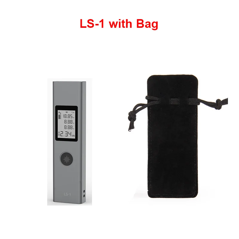 LS-1 with bag В Xiaomi Duka 40 м лазерный дальномер LS-P LS-1 USB Flash зарядка дальномер Высокоточный Дальномер Измерения - Цвет: LS-1 with bag