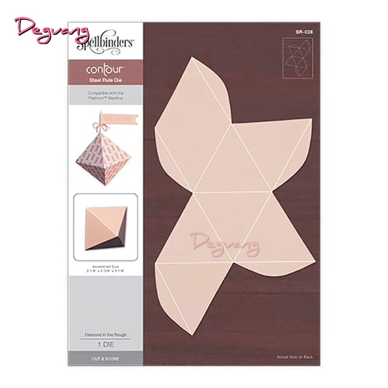 2019 Новинка Алмазная металлическая высечка 3D сделай сам скрапбук углеродный