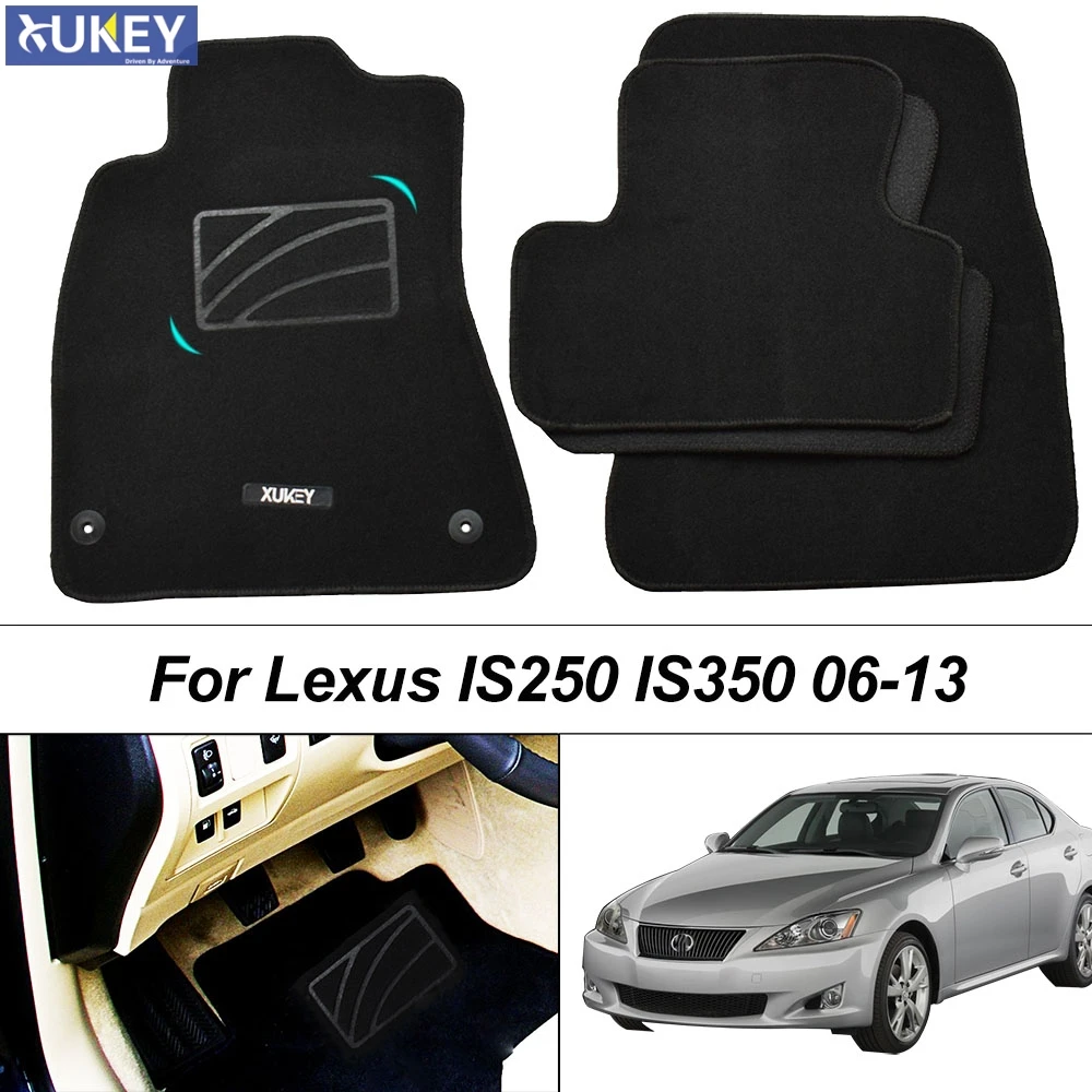 

Автомобильный напольный коврик, коврик, подходит для Lexus IS250 IS350 2006 - 2013 LHD, противоскользящий, с передней и задней подкладкой, водонепроницаем...