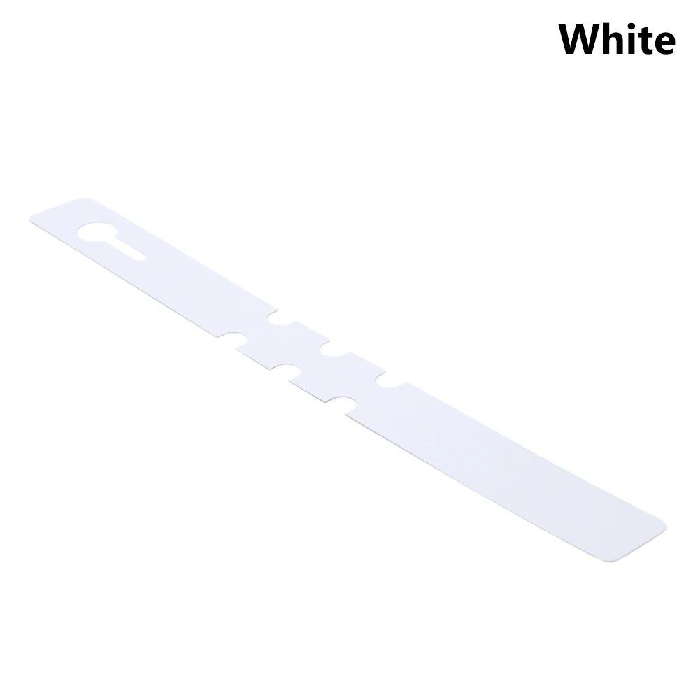 

100/300pieces Plastic Garden Labels For Plant 21x2cm Colored Ribbon Type Stake Labels Tags Garden Decors With Pen